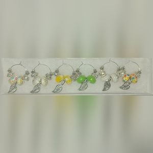 Wine tea charms. Spring. Easter. A